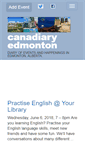 Mobile Screenshot of edmonton.canadiary.com