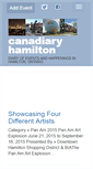 Mobile Screenshot of hamilton.canadiary.com